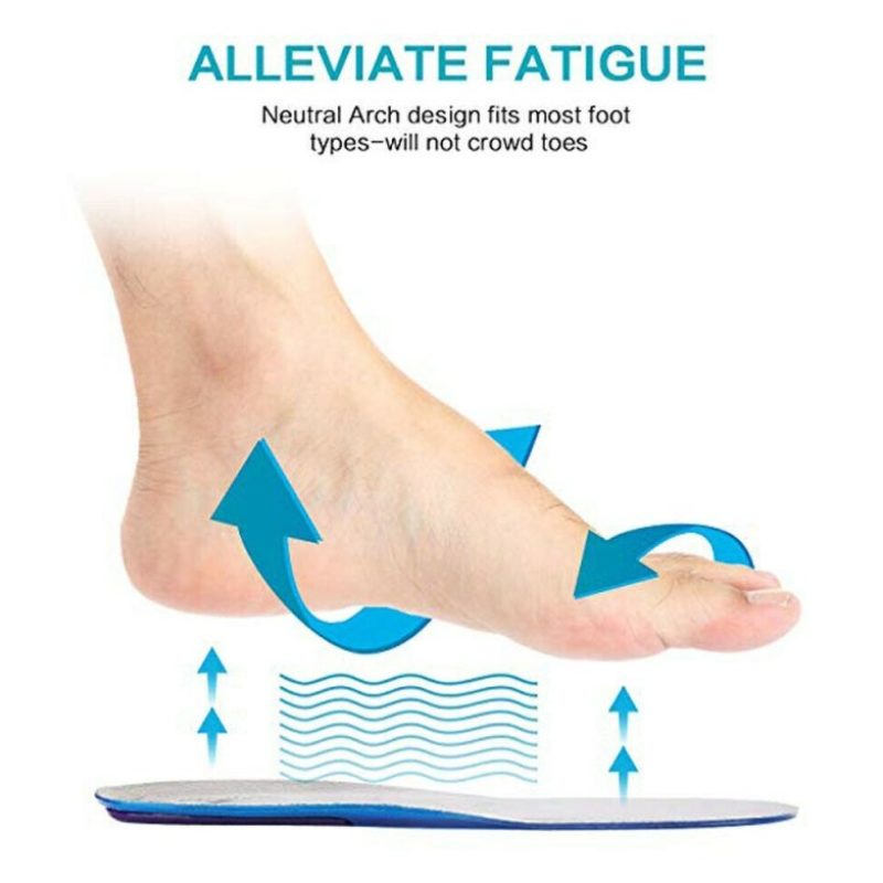 DOBO 2 Solette gel Memory Foam scarpe uomo plantare silicone suppor...