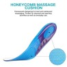 DOBO 2 Solette gel Memory Foam scarpe uomo plantare silicone suppor...
