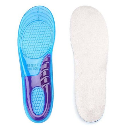2 Solette gel Memory Foam scarpe uomo plantare silicone supporto massaggianti