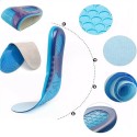 2 Solette gel Memory Foam scarpe uomo plantare silicone supporto massaggianti