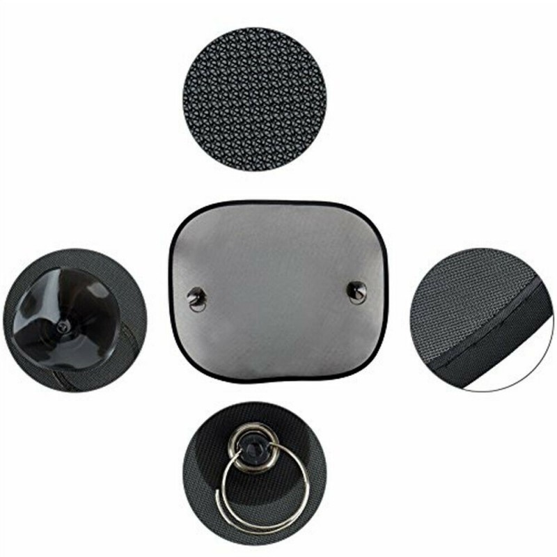 XONE DISTRIBUZIONE 2x Tendine parasole auto universali 44x38cm vetr...