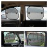 XONE DISTRIBUZIONE 2x Tendine parasole auto universali 44x38cm vetr...