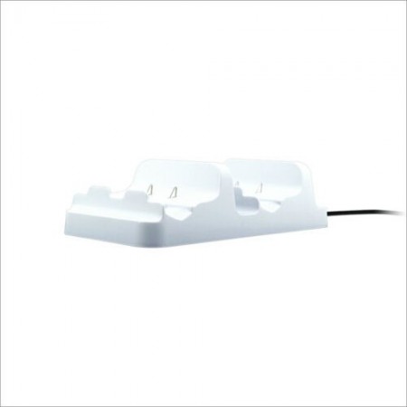 Stand BIANCO supporto ricarica controller Xbox ONE S doppio caricatore Joystick