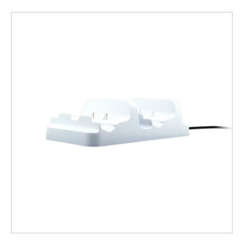 Generico Stand BIANCO supporto ricarica controller Xbox ONE S doppi...