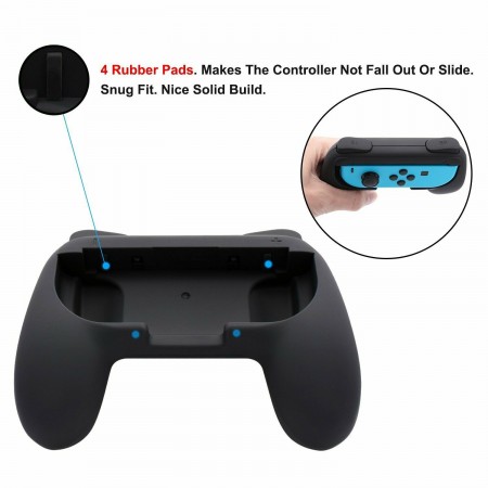 2x Controller grip ergonomici Joy- con Nintendo Switch console giochi controllo