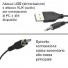 YK TECH® Casse audio PC stereo multimedia sistema altoparlanti JD10...