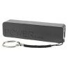POWER BANK, CARICABATTERIA PORTATILE D'EMERGENZA, 2600 MaH MULTICOLORE UNIVERSALE PER MACCHINETTE FOTOGRAFICHE E SMARTPHONE 