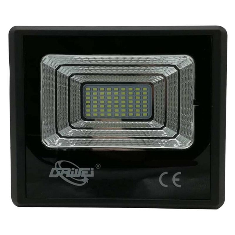 DRIWEI Faretto LED SMD esterno 120W IP67 faro pannello solare 6500K...