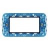 Cilia 5x Supporti placca blu 4 moduli pulsanti interruttori prese a...