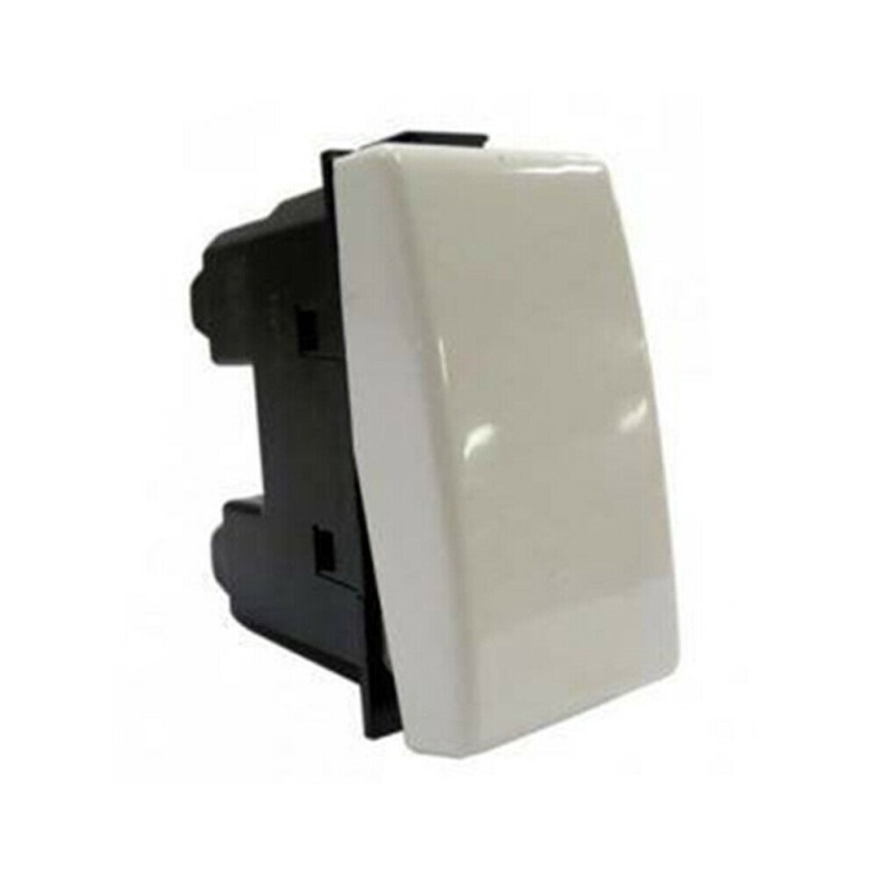 Interruttore 1P plastica bianco presa muro C2200 127/250V compatibile matix 16ax