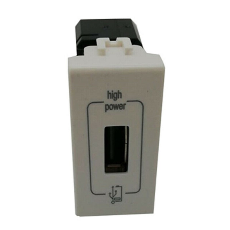 Modulo presa a muro C2218 attacco USB 160mA caricatore compatibile matix bticino