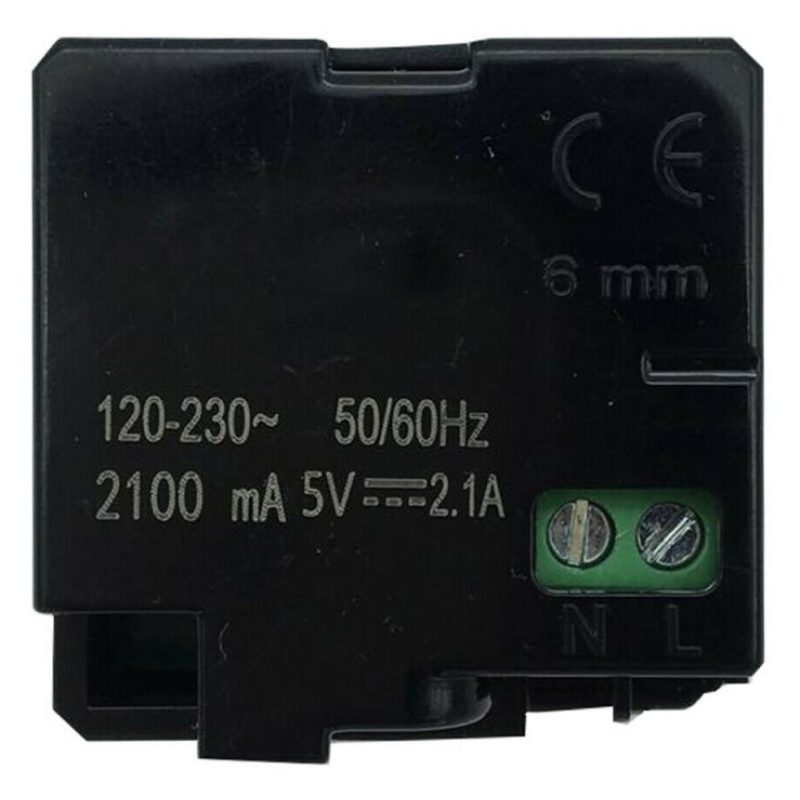 Cilia Modulo presa C2219 attacco USB doppio 2.1A caricatore compati...