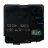 Cilia Modulo presa C2219 attacco USB doppio 2.1A caricatore compati...