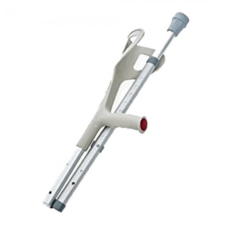Coppia Stampelle Canadesi bastoni antiscivolo leggero alluminio regolabili