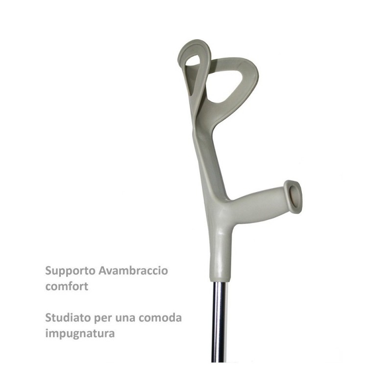 DOBO Coppia Stampelle Canadesi bastoni antiscivolo leggero allumini...