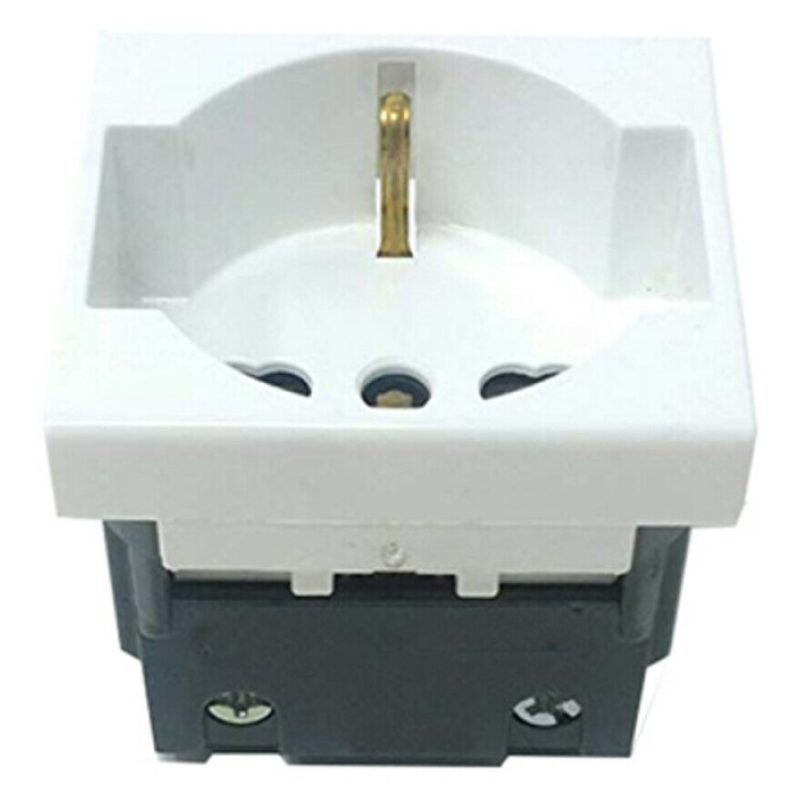 Cilia Modulo presa schuko 2P+T C2208 compatibile BTicino matix pres...