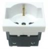 Cilia Modulo presa schuko 2P+T C2208 compatibile BTicino matix pres...
