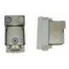 Cilia Modulo TV passante maschio C2214 compatibile BTicino matix co...