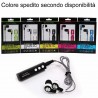 Generico Cuffiette auricolari bluetooth wireless BT cuffie sport ST...