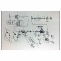 Mulinello da pesca EAR6000 3 cuscinetti sfera frizione mare lago trota bolognese