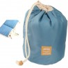 Donna Borsa porta cosmetici trucco case da viaggio borsello organizzatore makeup