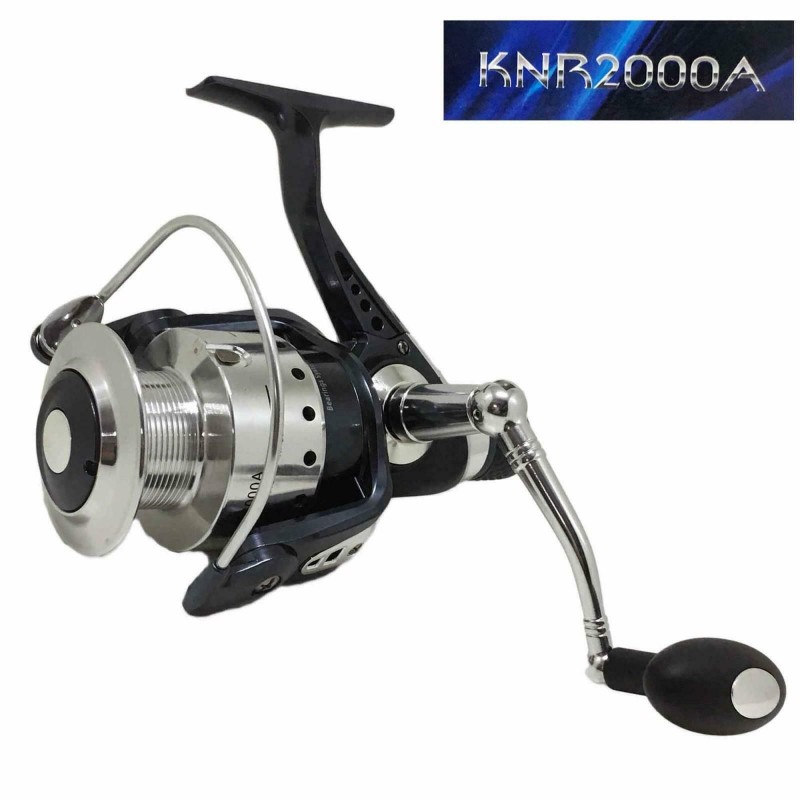 Mulinello pesca KNR2000A 3 cuscinetti sfera frizione mare lago trota bolognese
