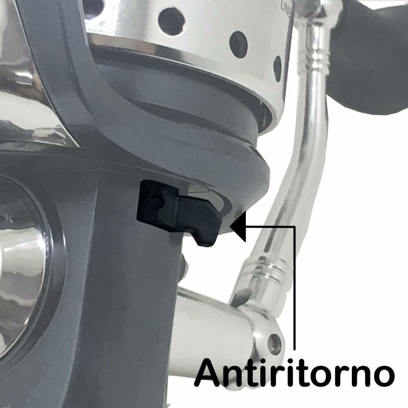 JL BREAKER® Mulinello pesca KNR2000A 3 cuscinetti sfera frizione ma...