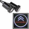 DOBO Coppia di proiettori a LED logo auto marca portiera luce kit t...
