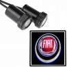 DOBO Coppia di proiettori a LED logo auto marca portiera luce kit t...