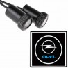 DOBO Coppia di proiettori a LED logo auto marca portiera luce kit t...
