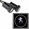 DOBO Coppia di proiettori a LED logo auto marca portiera luce kit t...