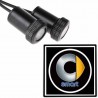 DOBO Coppia di proiettori a LED logo auto marca portiera luce kit t...