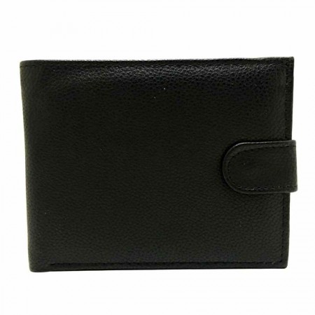 Portafoglio uomo carte di credito porta tessere monete POIS PT220 marrone nero