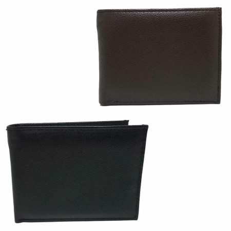 Portafoglio uomo carte di credito porta tessere monete POIS PT221 marrone nero