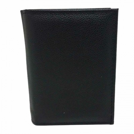 Portafoglio uomo carte di credito porta tessere monete POIS PT223 marrone nero