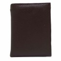 Portafoglio uomo carte di credito porta tessere monete POIS PT223 marrone nero