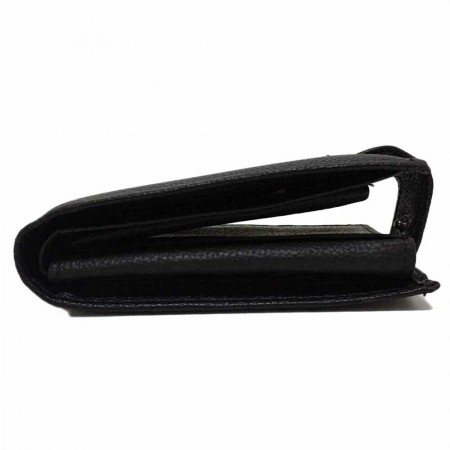 Portafoglio uomo carte di credito porta tessere monete POIS PT660 marrone nero