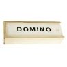 DOBO Gioco da tavolo DOMINO strategia scatola 28 pedine tessere ner...