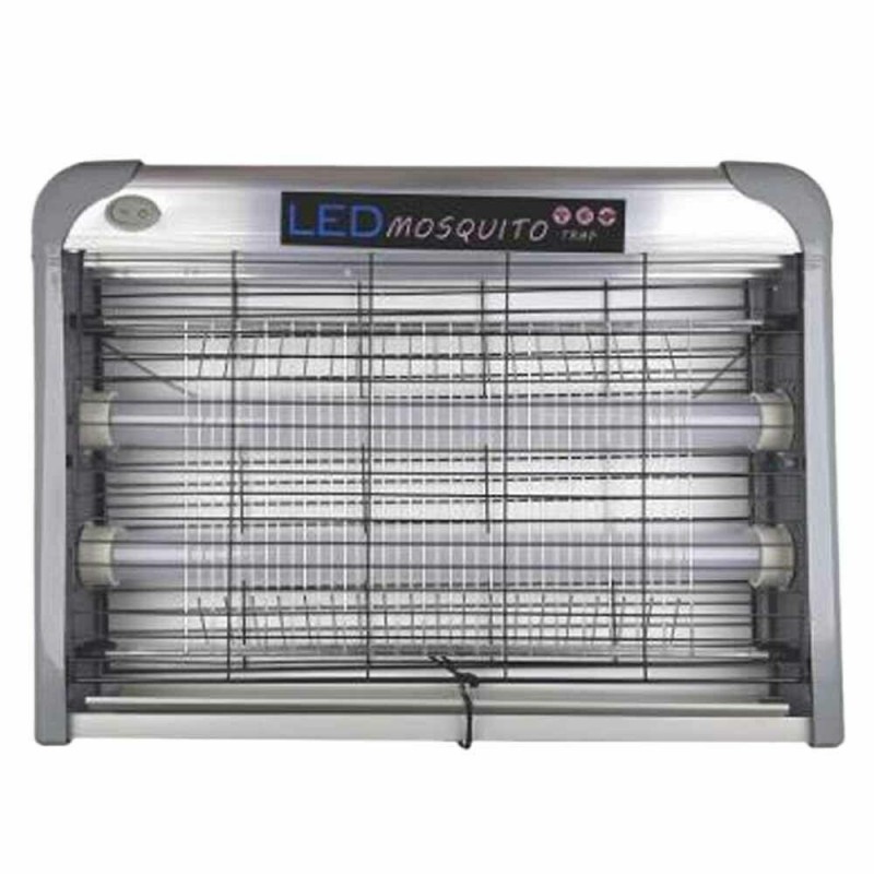 Zanzariera elettrica 2W anti zanzare mosche moscerini insetti UV mosquito trap