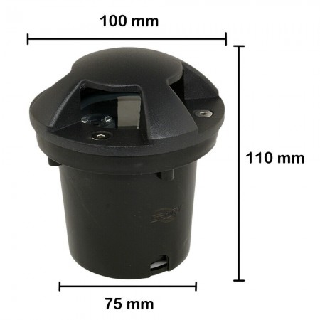 Faretto a incasso calpestabile 3W IP65 esterno giardino luce LED 9901 270LM