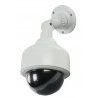 BestOfferBuy - Telecamera finta di sorveglianza PTZ con LED lampeggiante, modello a cupola