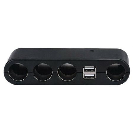 Driwei Caricatore Adattatore Auto Sdoppia 4 Prese Accendisigari 2 f...