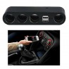 Driwei Caricatore Adattatore Auto Sdoppia 4 Prese Accendisigari 2 f...