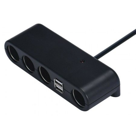 Driwei Caricatore Adattatore Auto Sdoppia 4 Prese Accendisigari 2 f...