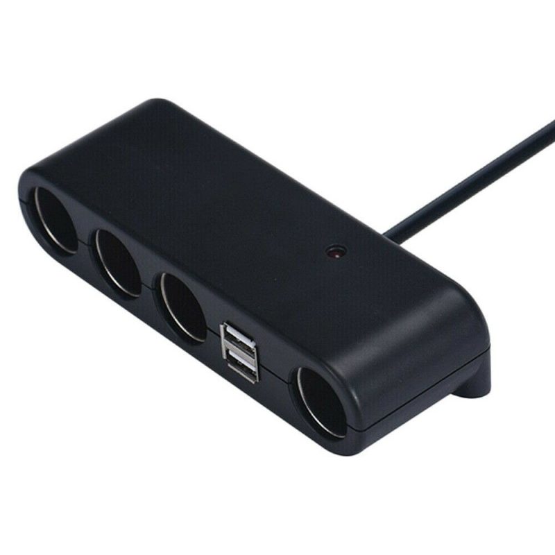 Driwei Caricatore Adattatore Auto Sdoppia 4 Prese Accendisigari 2 f...
