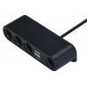 Driwei Caricatore Adattatore Auto Sdoppia 4 Prese Accendisigari 2 f...