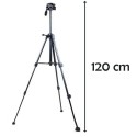 Cavalletto treppiedi VDT5208 smartphone reflex otturatore BT supporto tripode