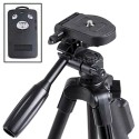 Cavalletto treppiedi VDT5208 smartphone reflex otturatore BT supporto tripode