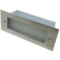 Faretto calpestabile uso esterno interno 2W luce calda 3000K LED IP65 da incasso