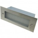 Faretto calpestabile uso esterno interno 3W luce calda 3000K LED IP65 da incasso